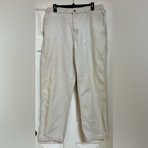 Columbia ROC Hiking Pants Zip Pocket Khaki Men’s 34 W - Picture 12 of 13